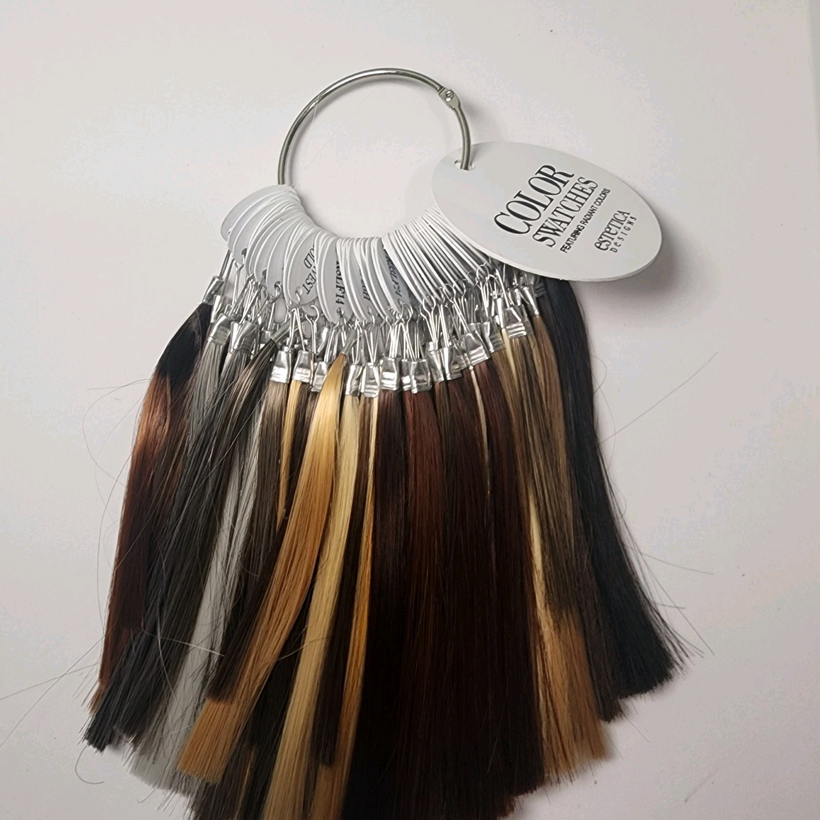 Estetica Designs Professional Swatch Ring Consultation Ring Hair Extensions