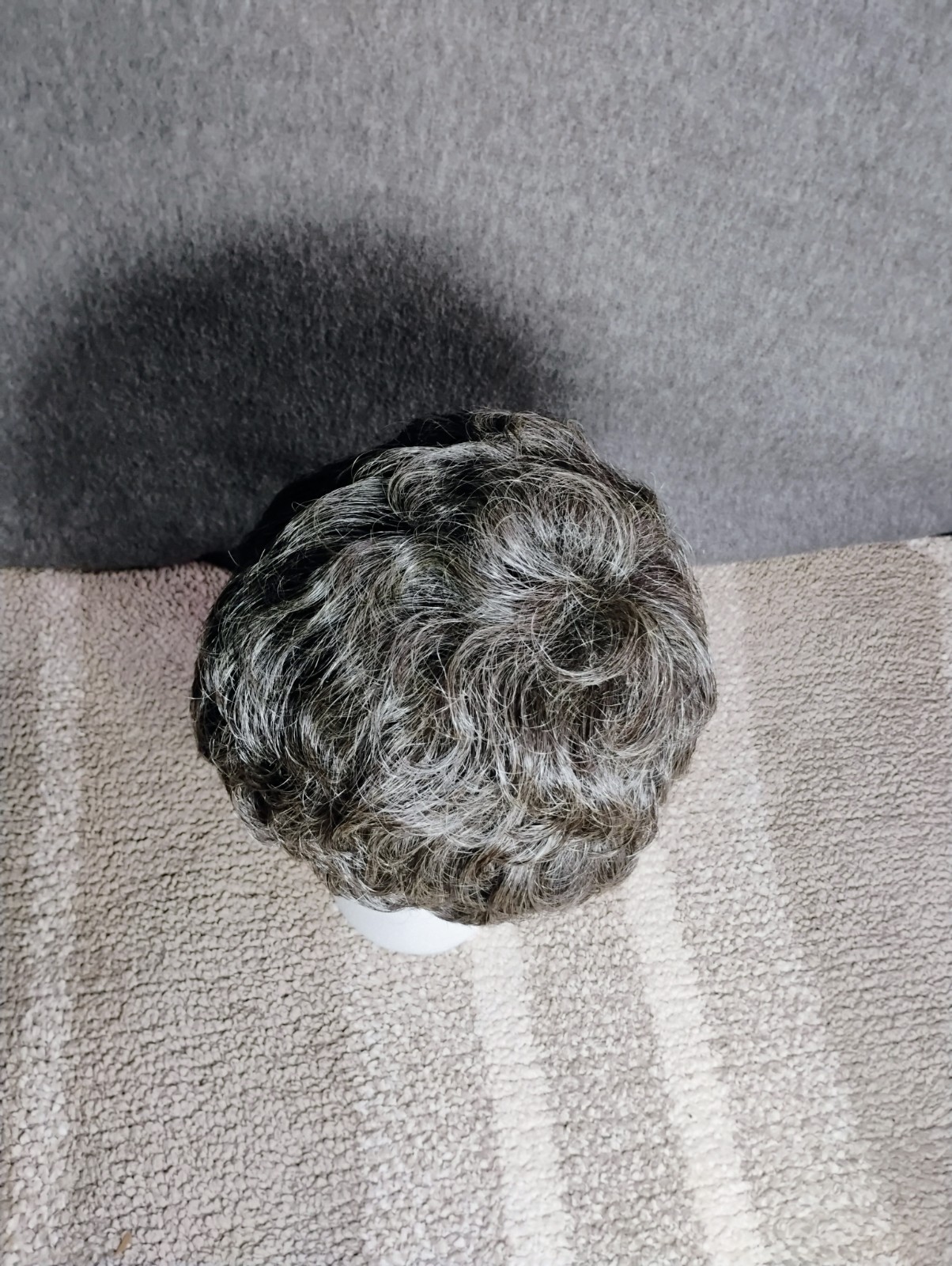 Pixie Wig Gray Salt And Pepper Ombre Full Lace Cap