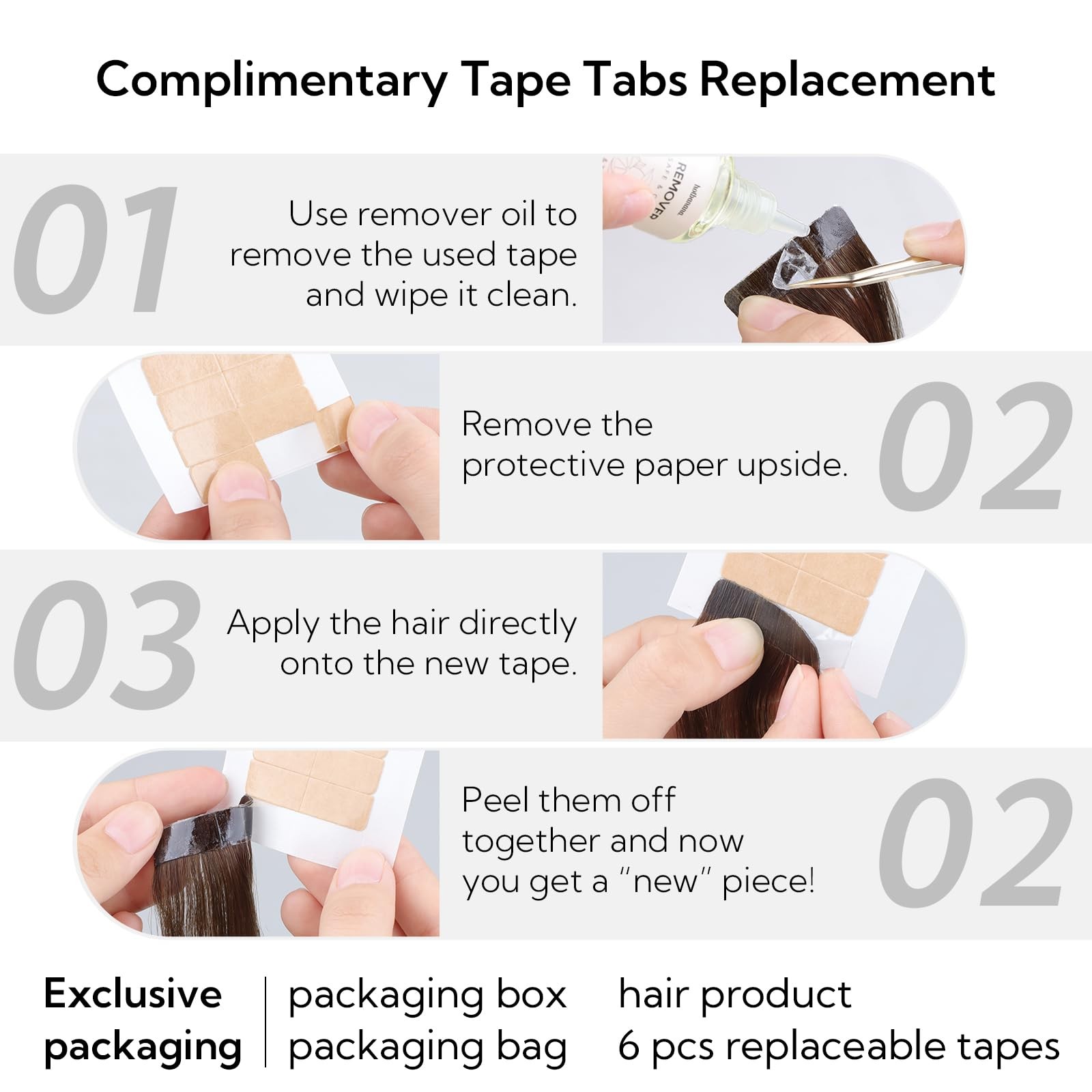 Hotbanana 20 Inch Tape In Hair Extensions – 40Pcs 100G Jet Black To Burgundy