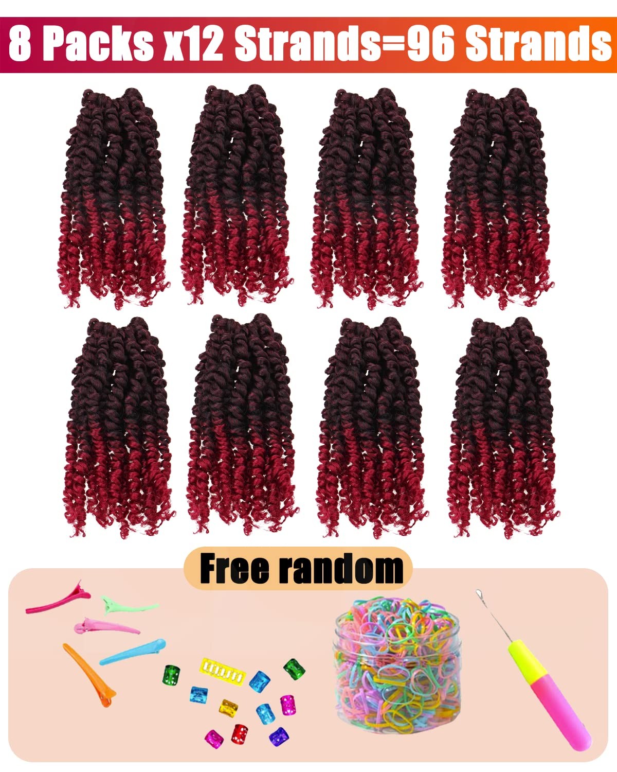 Miss Sula Passion Twist Hair-Pre-Twisted Passion Twistspre-Looped Crochet