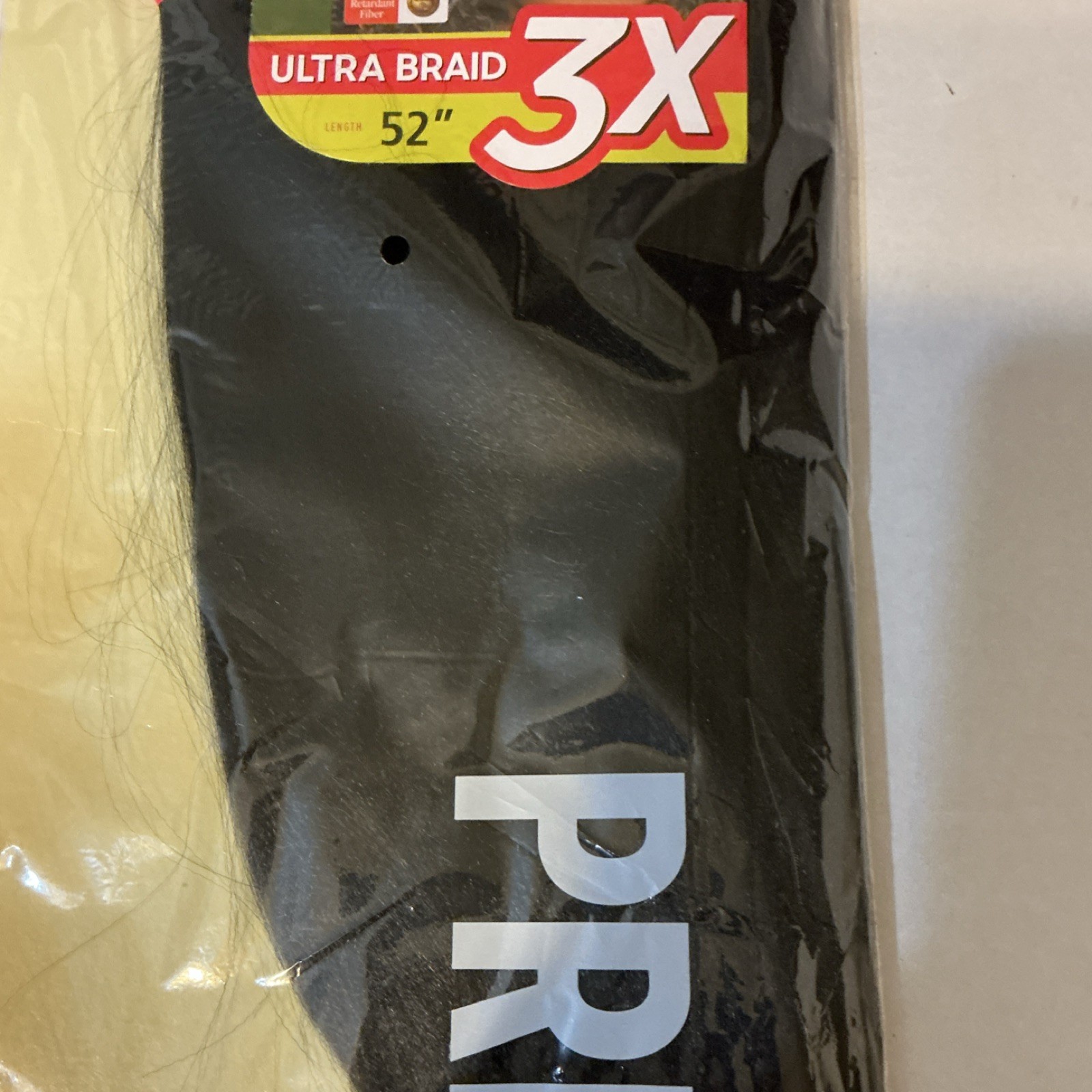 Outre X-Pression Pre-Stretched Synthetic Braid Hair Extension 52in Black