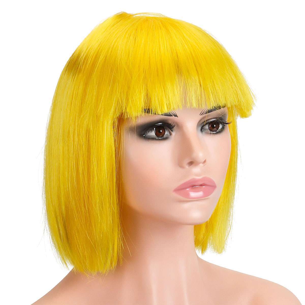 Sexy Short Full Wig Multiple Colors Cosplay Costume Anime Halloween Party Hair
