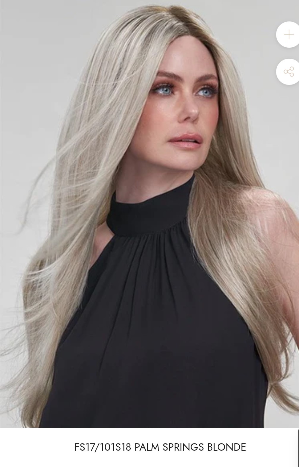 BNWT Jon Renau Avery Palm Springs Blonde Long Mermaid Synthetic Hair