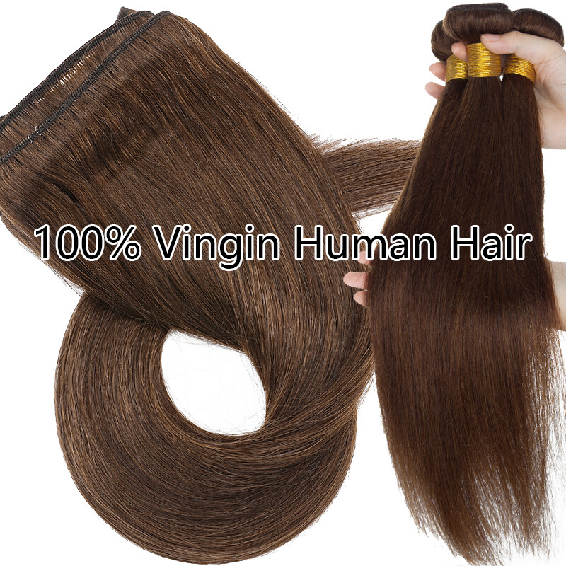 300G Brazilian Virgin 100% Remy Human Hair Body Wave Weave Extensions THICK
