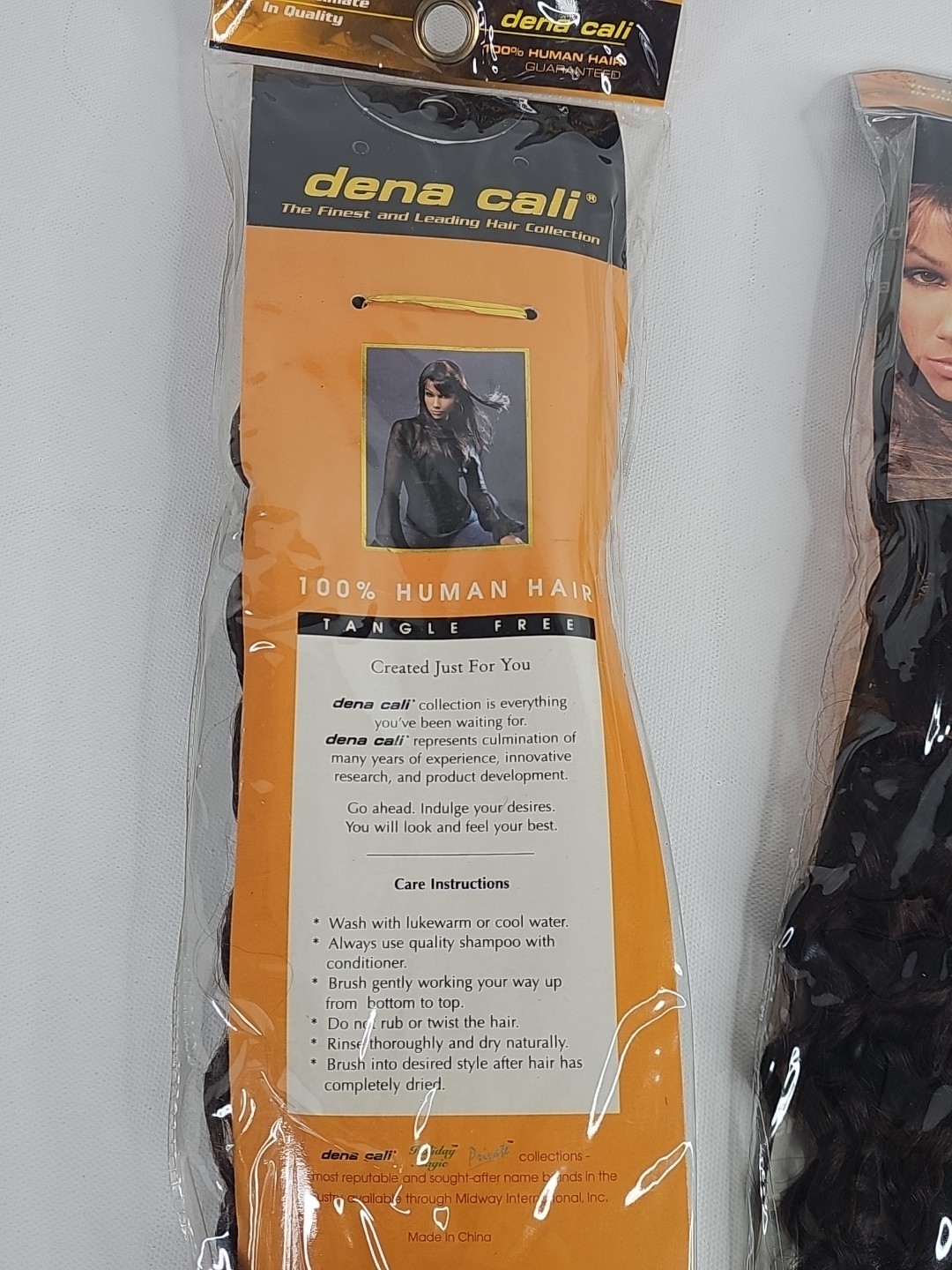 Dena Cali 100% Human Hair French Refined WVG 12 Inch Wavy Curly Brunette (2)