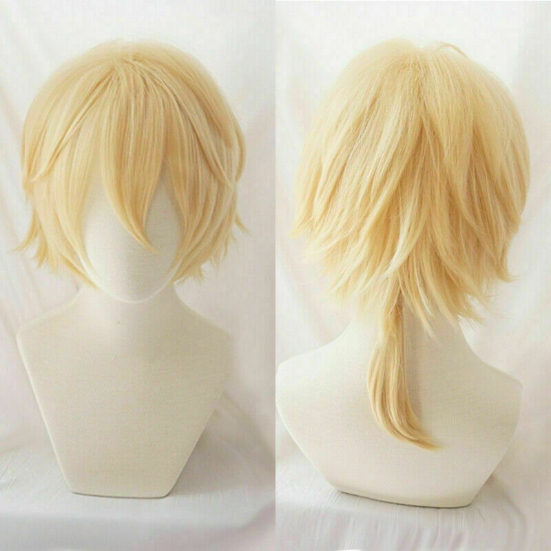For Cosplay Magnet Len Cosplay Hair Wig High Quality + Cap