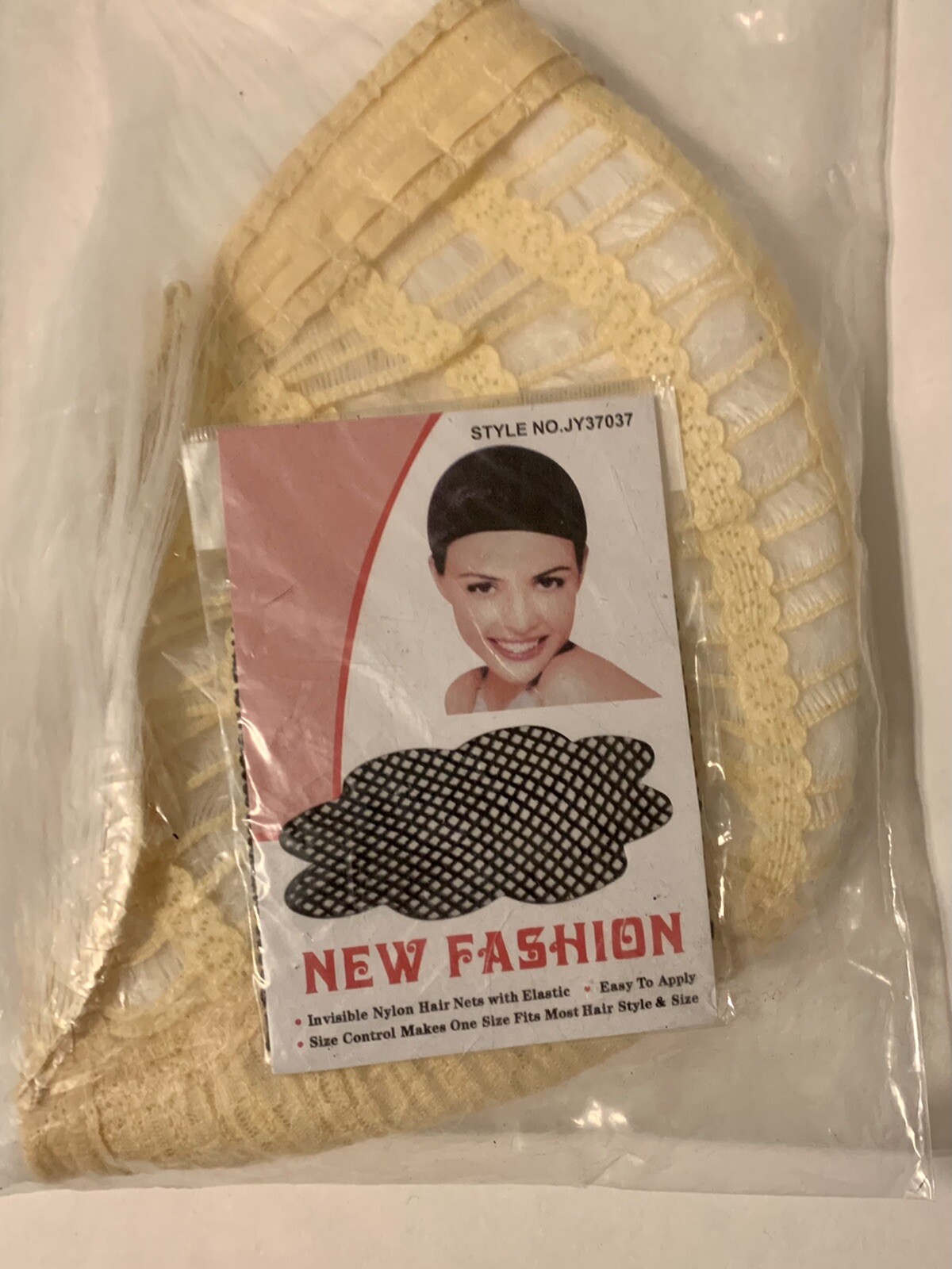 Fashion Invisible Nylon Hair Net, With Elastic Nylon Hair Net New