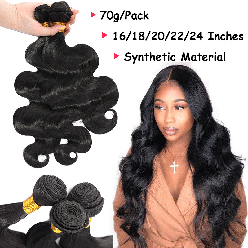 Brazilian Body Wave 100% Soft Hair Piece 3 Bundles 300g As Human Hair Extensions