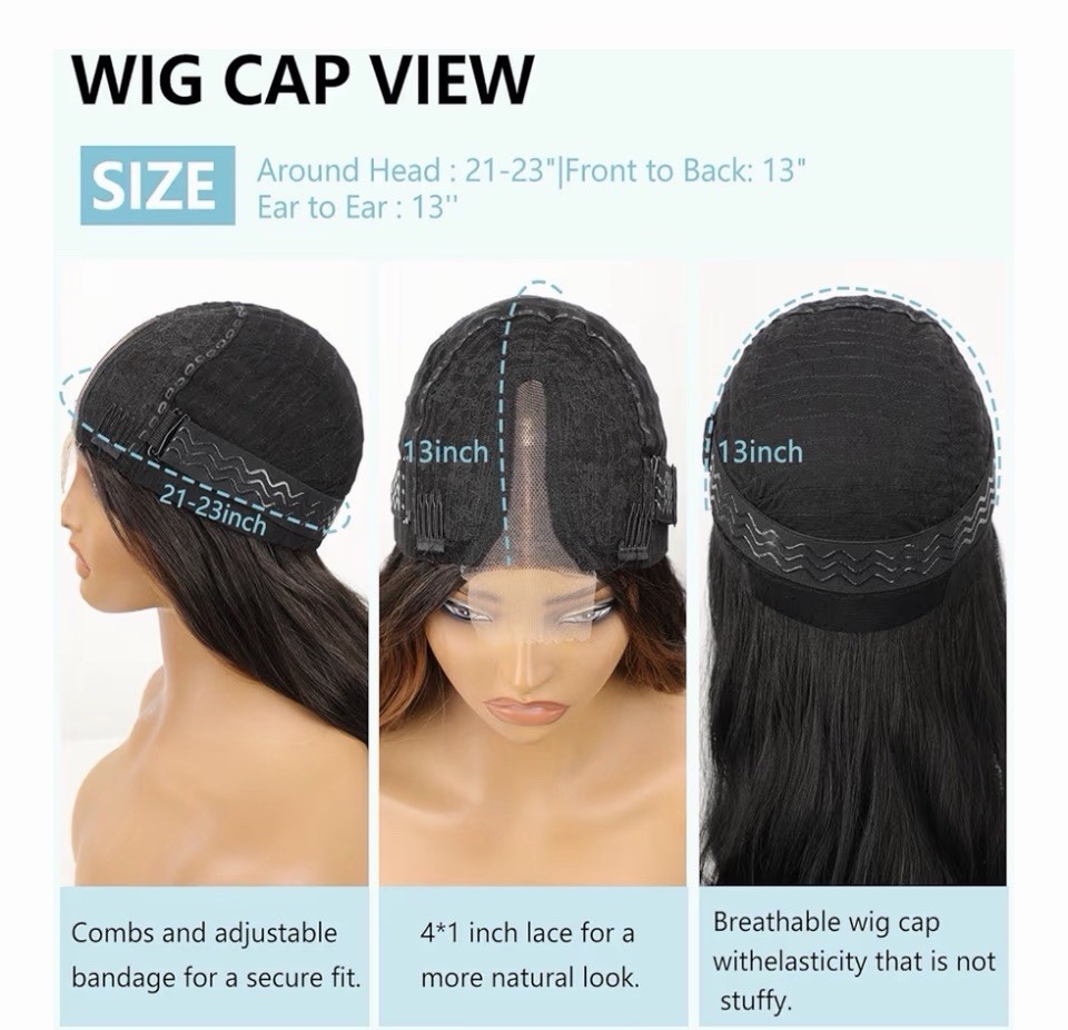 Aisi Hair Black Wig For Women Long Wavy Lace Hairline Middle Part Synthetic