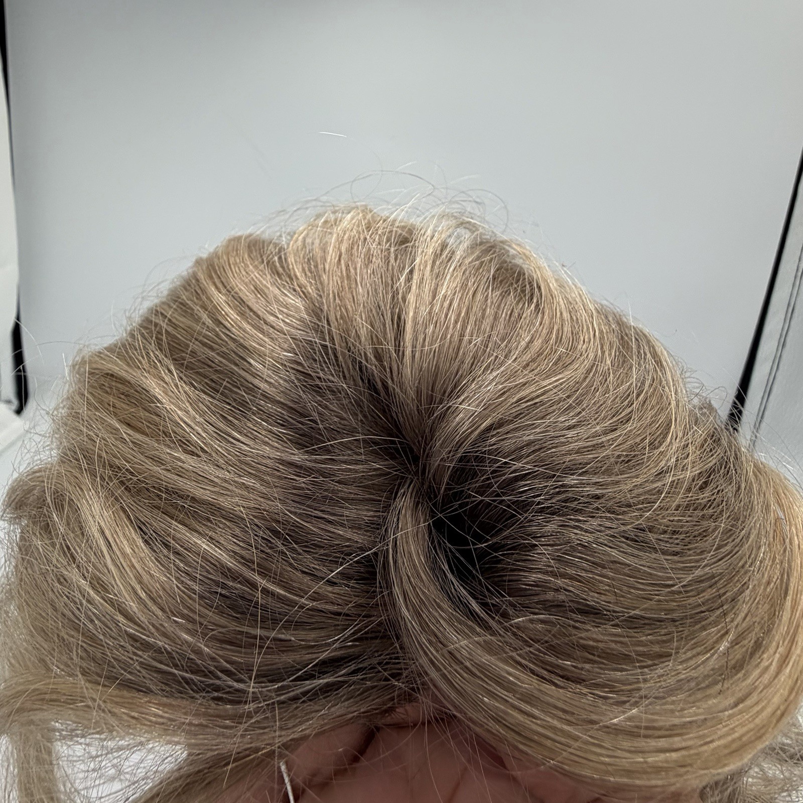 Luxy Hair Clip-In Bun Extension Blonde/Brown Hair Color 5AT19