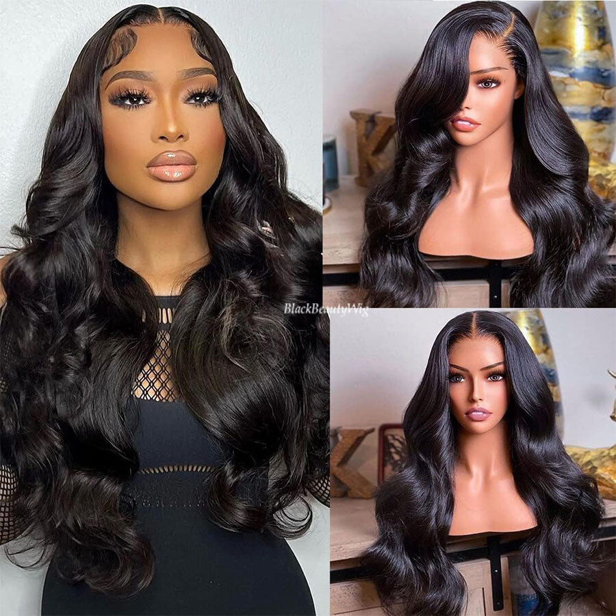 Body Wave Silk Base Full Lace Human Hair Wig Glueless 5×5 Silk Top Full Lace Wig