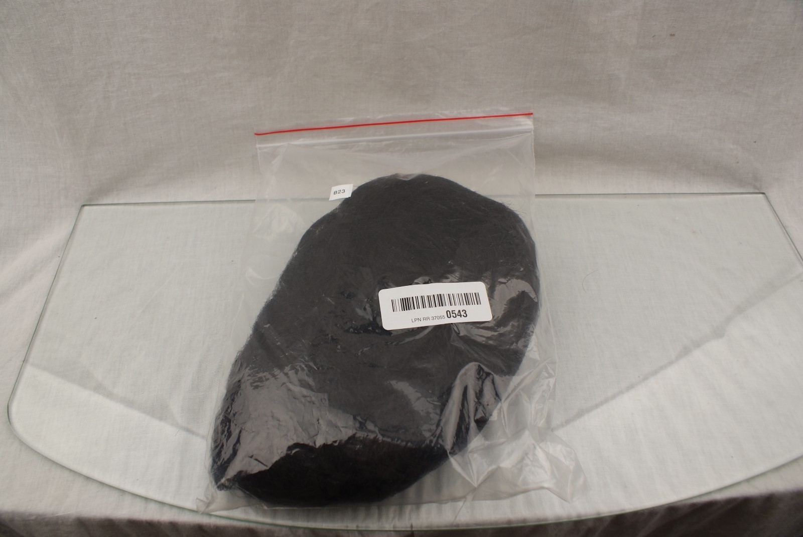 VRZ Slight Wavy Black Short Human Hair Wigs Color 1B