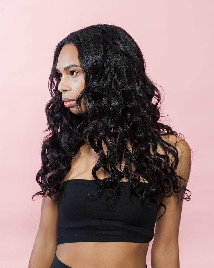 Bohyme Remi Human Hair Machine-Tied SAHARIAN_SMOOTH_12″_#D1B/30