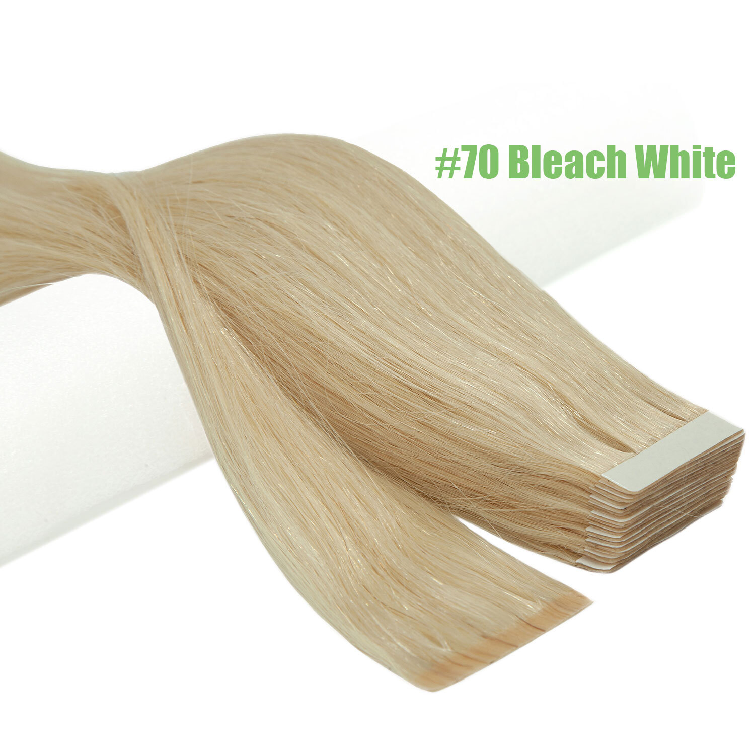 Thick Russian Tape In Remy Human Hair Extensions Skin Weft 10PCS-80PCS FULL HEAD