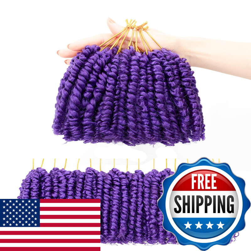 Miss Sula Short Passion Twist Crochet Hair For Black Women And Kidspre-Twisted