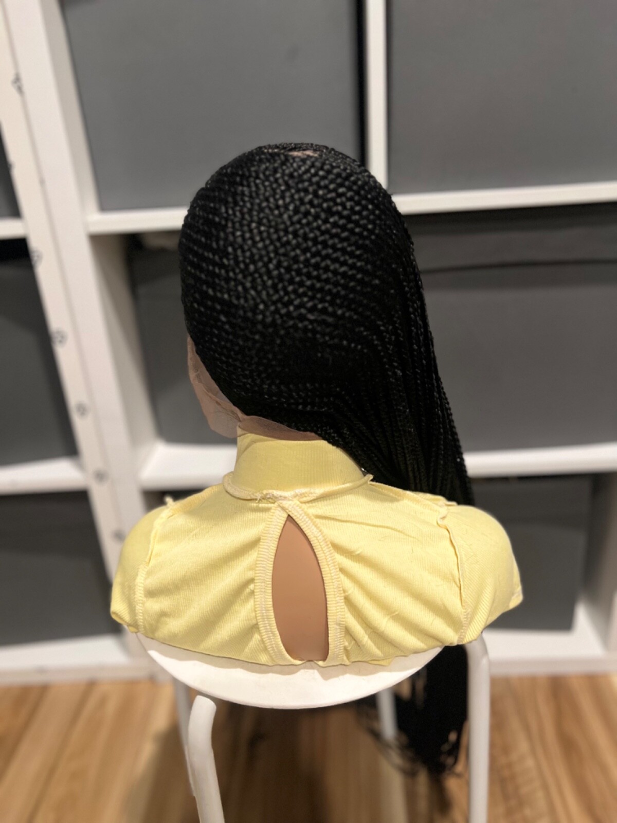 Braided Cornrow Wig. .made On A Full Lace Wig. Length Is 30inches long.
