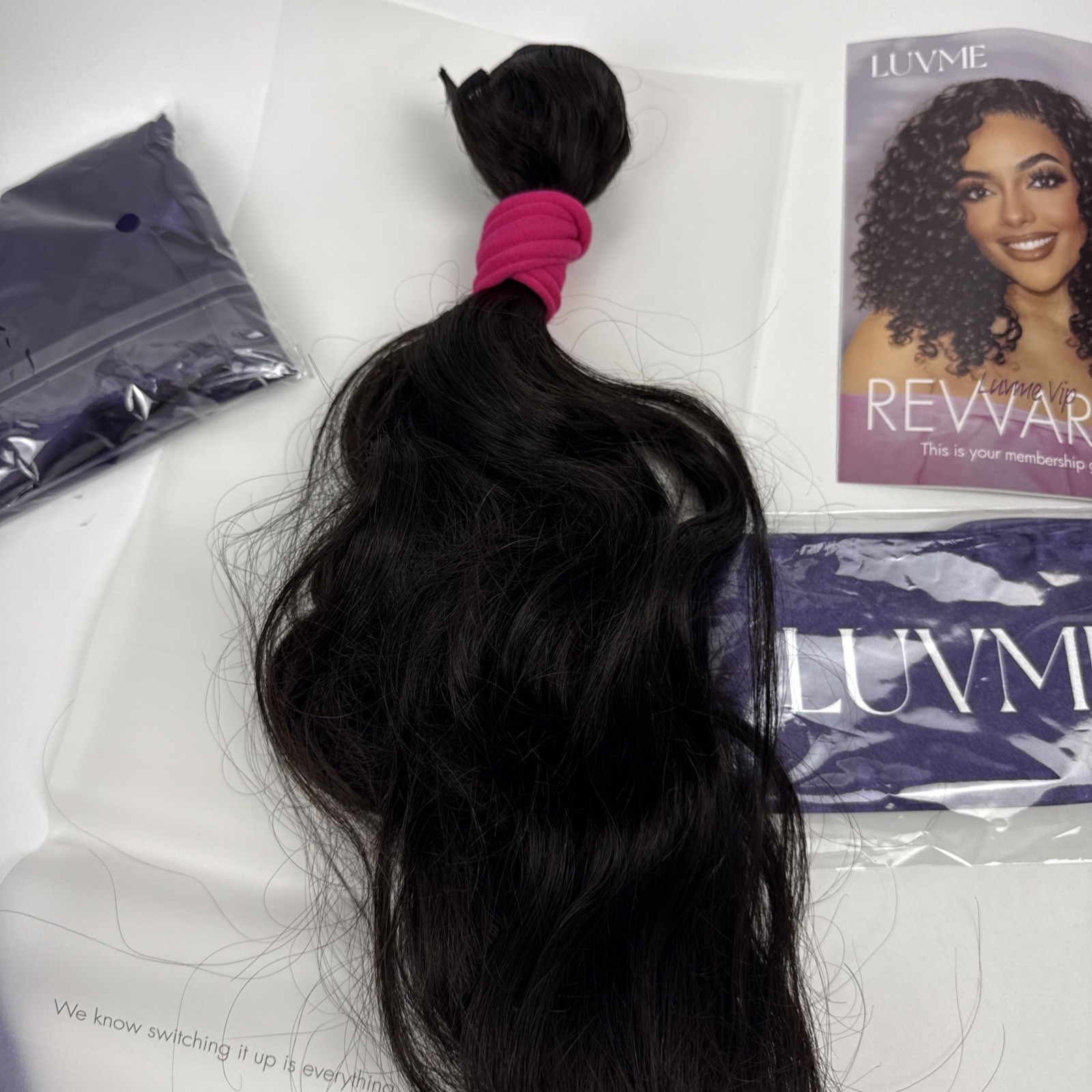 Luvme 2 Pieces Loose Wave 100% Human Hair Bundles 18 Inches Length