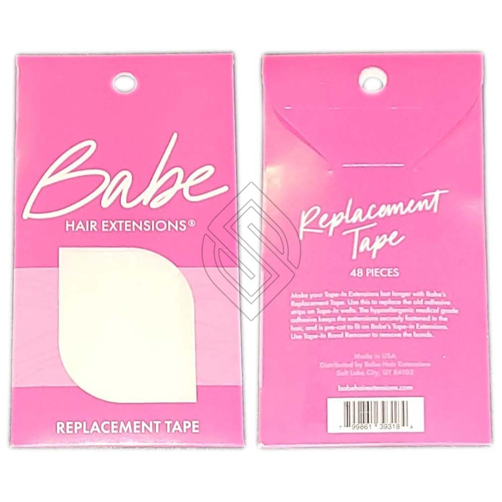 Hair Extensions Tape-In Replacement Tape Double Sided 48 Pieces