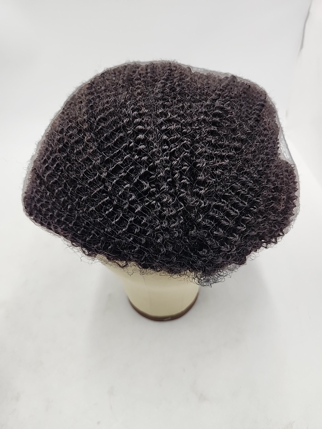 NEW Half Wig. Black Color 16 inches.