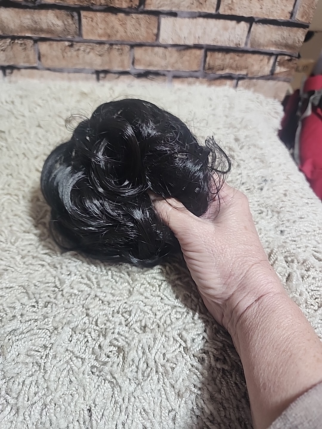 THICK Messy Bun Hair Piece Scrunchie Updo Wrap Hair Extension 5693