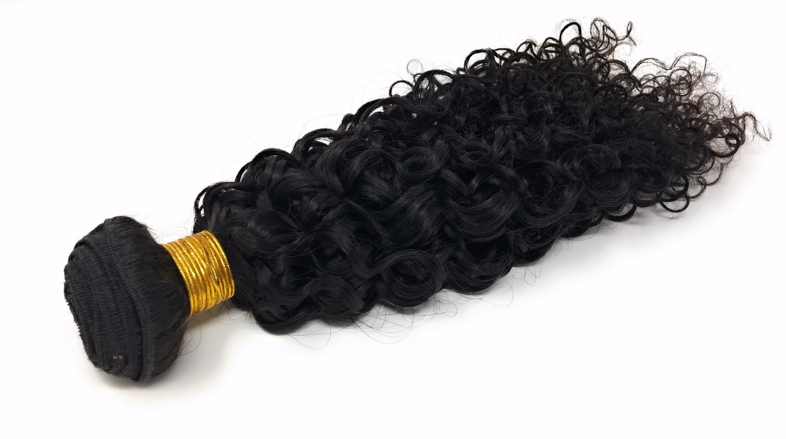 Unprocessed Virgin Jerry Curl Sew In 100 Human Hair Natural Black Ali Bundle