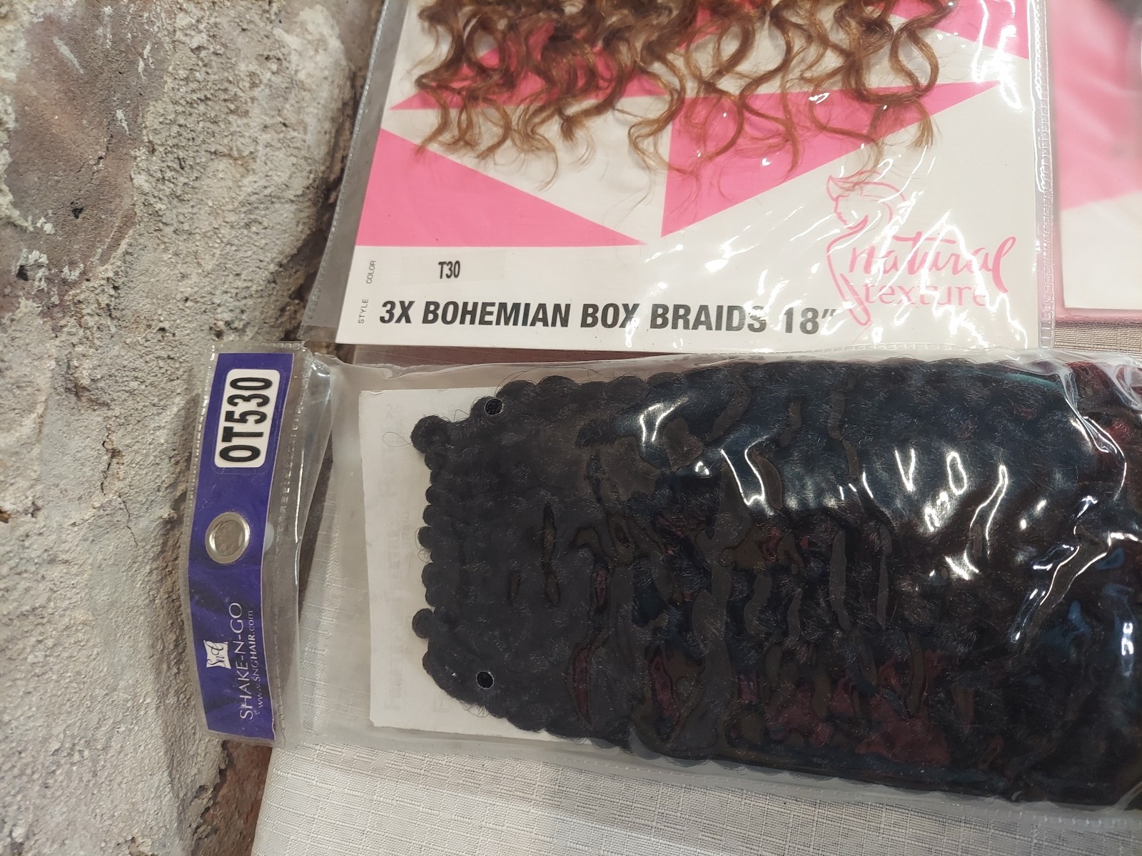 Braiding Hair Extensions Lot 18 Inch Mayde Beshe Freetress Crochet Box Braids