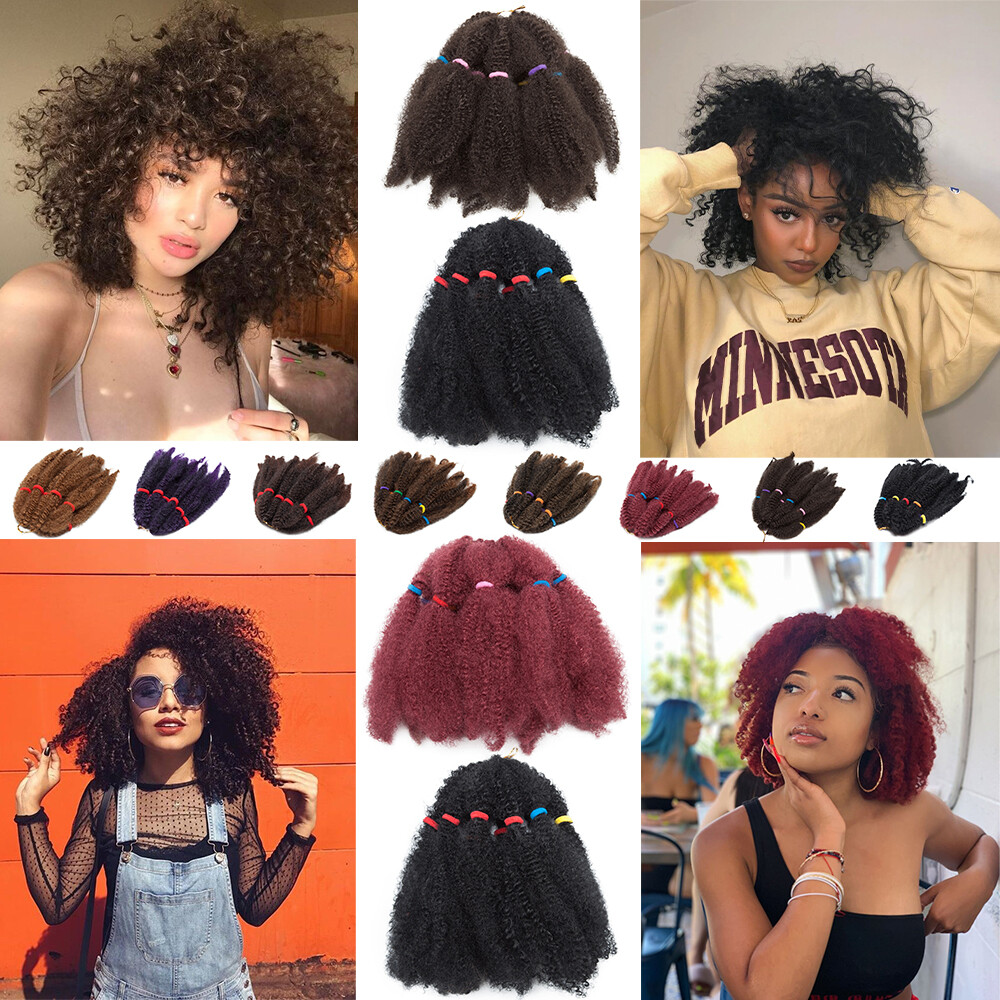 Bundles Afro Kinky Curly Braids Kinky Bulk For Braiding Hair Extension As Human