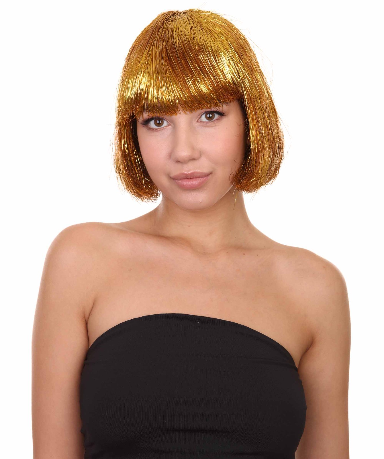 Adult Women Tinsel Bob Wig Collection