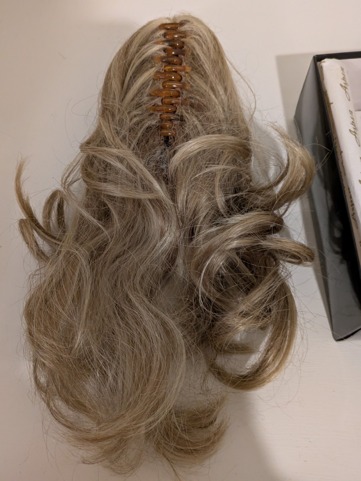 ASPEN Hair Extension CP-9 Braid Easy Clip in 14/88H 17″ Long Ash Blond