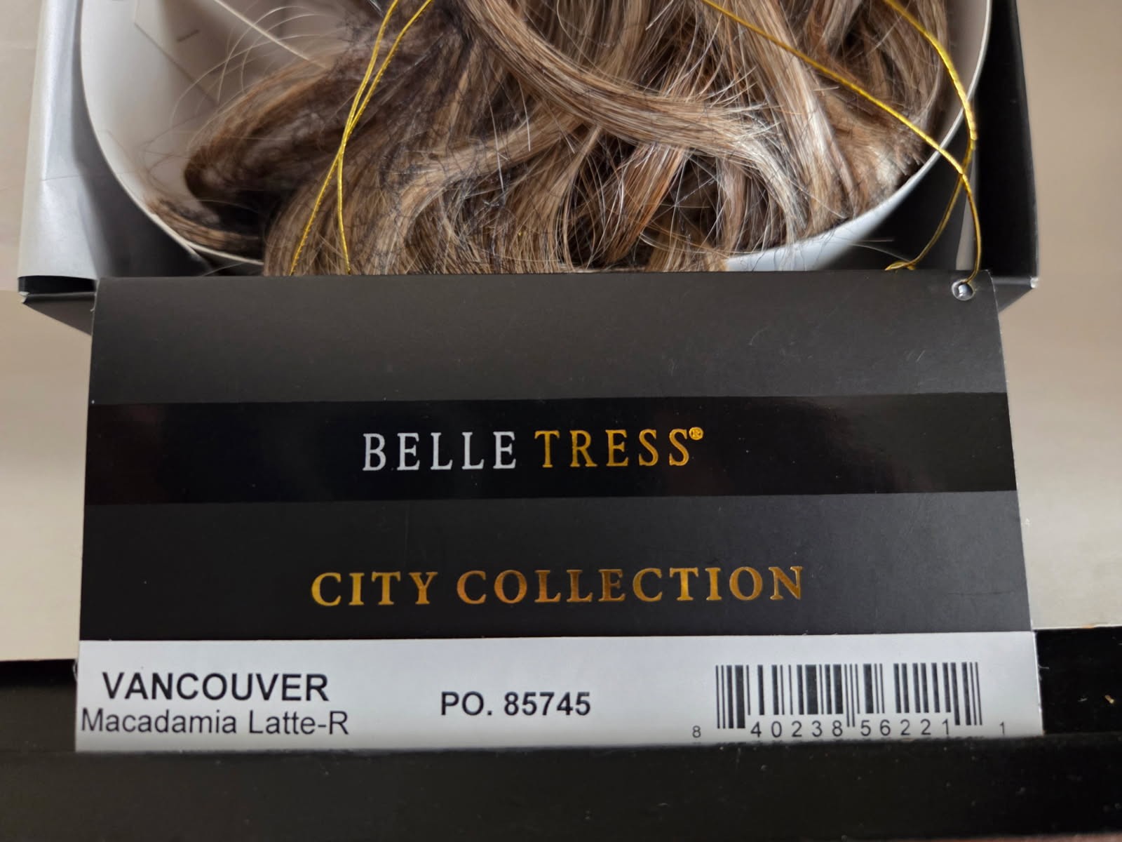 Belletress City Collect VANCOUVER MACADEMIA LATTE R PO 85745 NIB