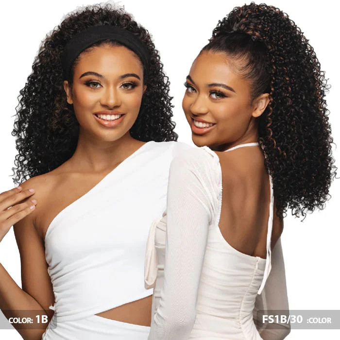 Vivica A Fox Drawstring 3 in 1 Half Wig – HW-110