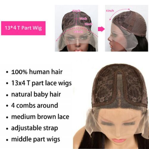 20′ Wave Orange Mixed Burgundy Red Wig T Part Lace Remy Human Hair Wig Women
