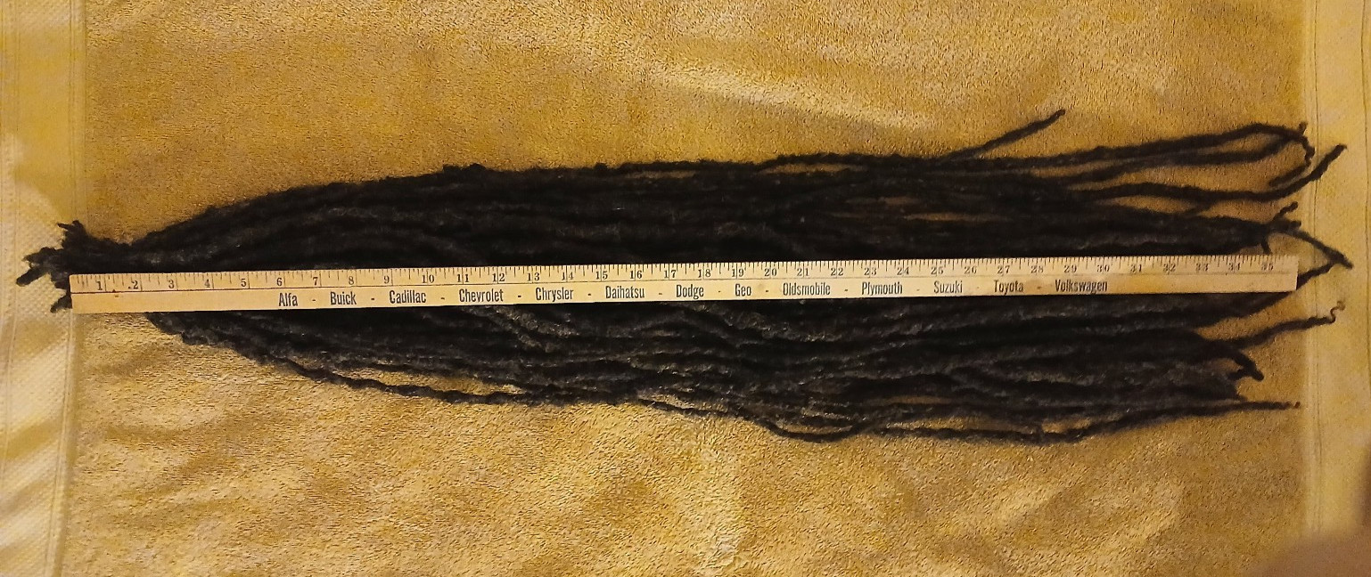 real human hair dreadlocks cut