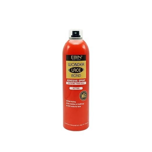 Lace Wig Adhesive Spray Extreme Firm Hold 14.2oz Quick Drying Clear