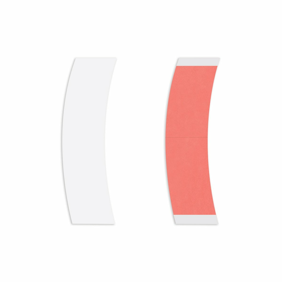 Sensi-Tack Red Liner Clear C Contour Tape Toupe Wig 108 PCS By Walker Tape Co.