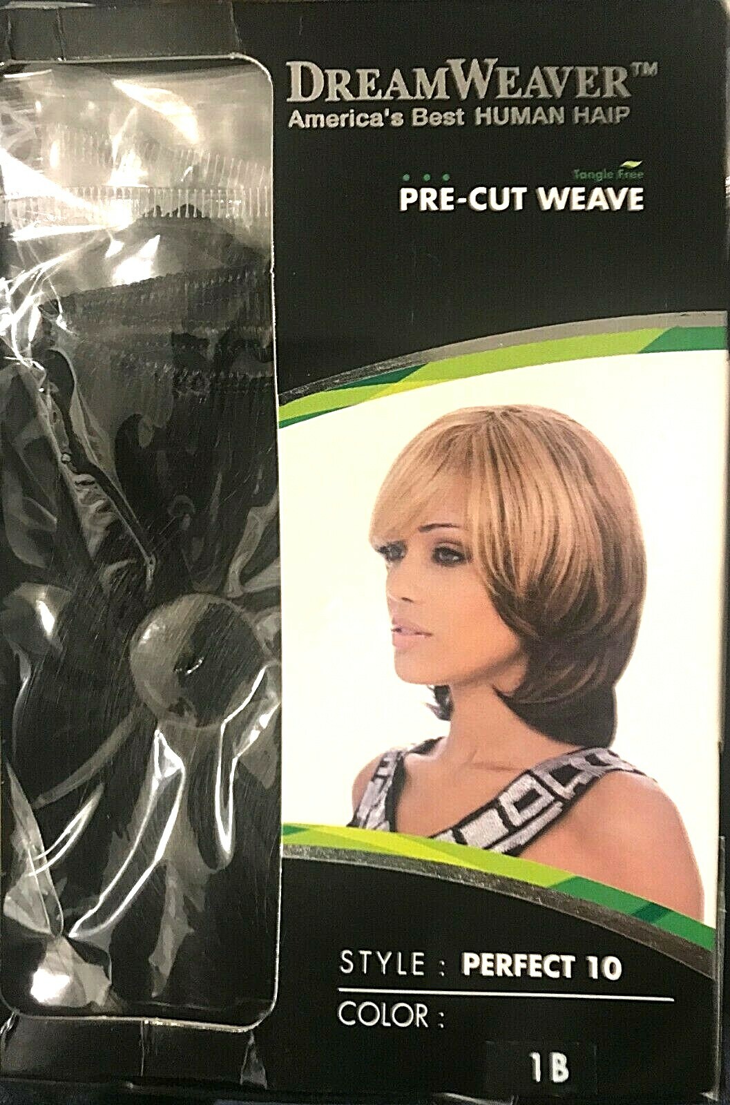 MODEL MODEL DREAMWEAVER PERFECT 10 Pre Cut Weave Hair Extension 10 pcs Short