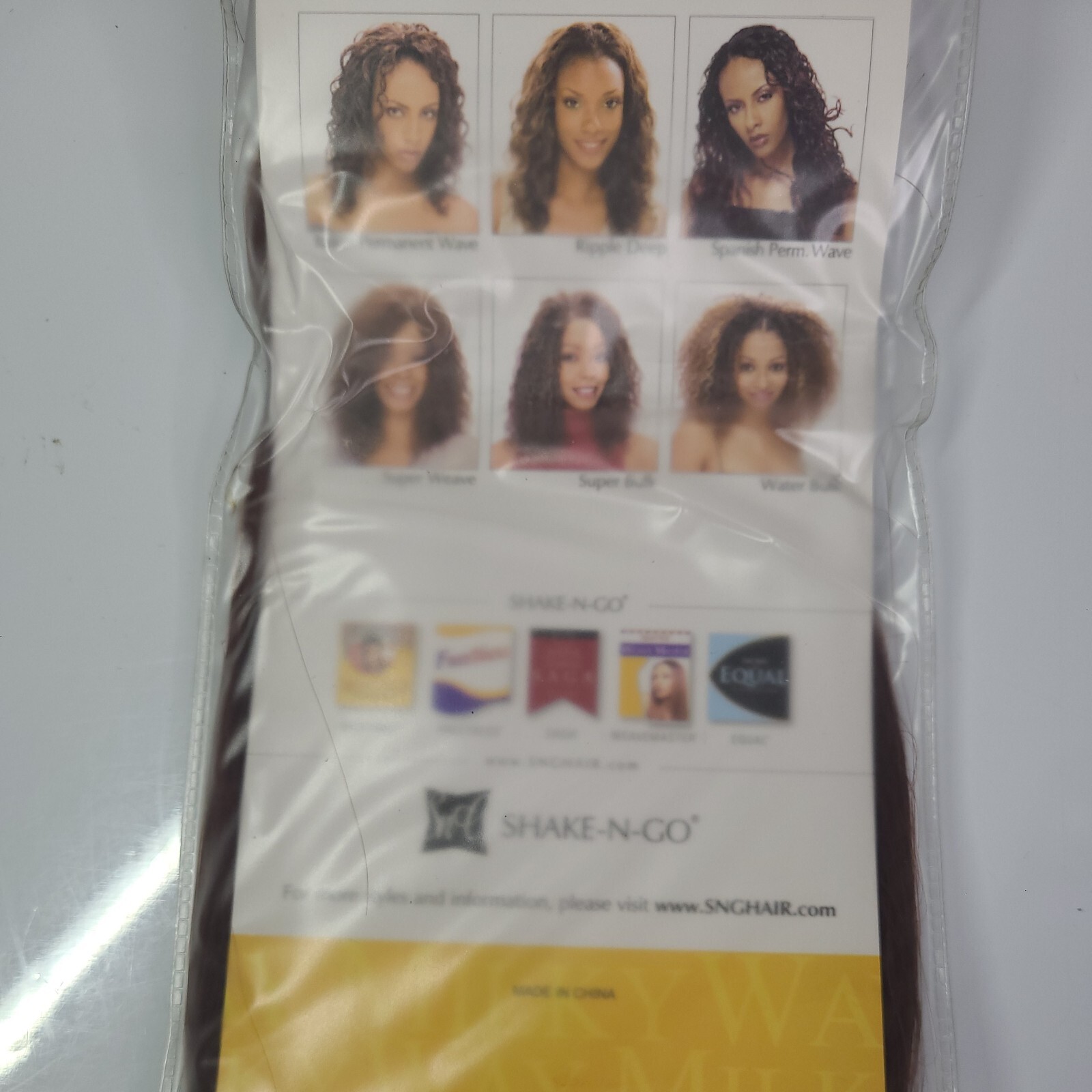 Shake-N-Go 100% Human Hair Milky Way 18″ European Wave – Color 33 (Orig $89.99)