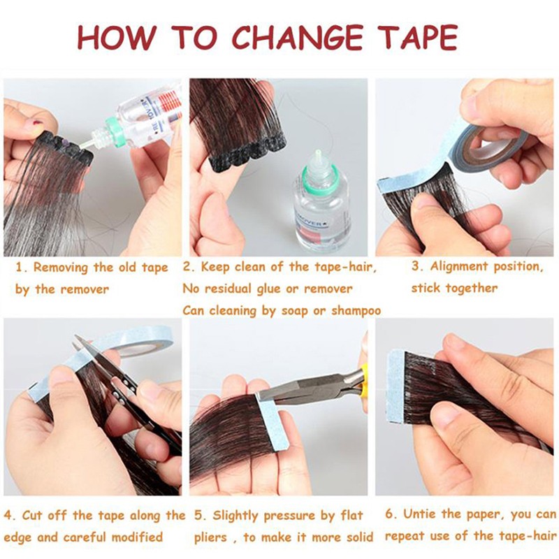 3.0 Metre/ Roll Lace Wig Glue Tape Hair Extension Double Side Glue Tape Sti FCGA
