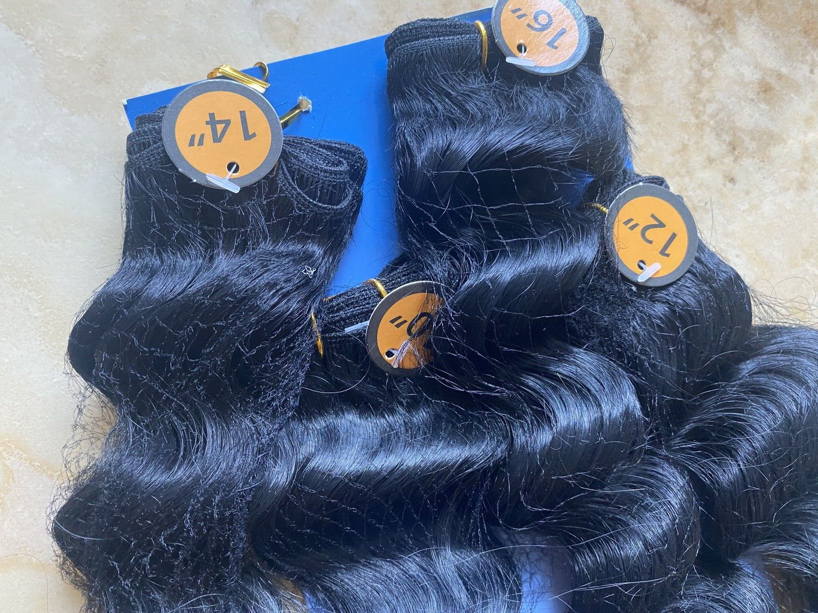 HAIRTREND QUALITY SYNTETHIC ALL IN ONE DEEP CURLYHAIR 10 12 14 16 LOT 4 COLOR 1B