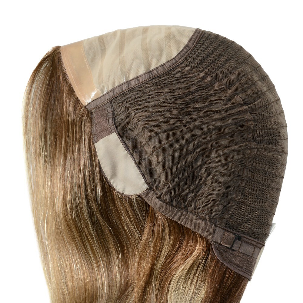 Women Wigs Chinese Remy Human Hair Silk Top Quality Wigs Medium Size 12.5”