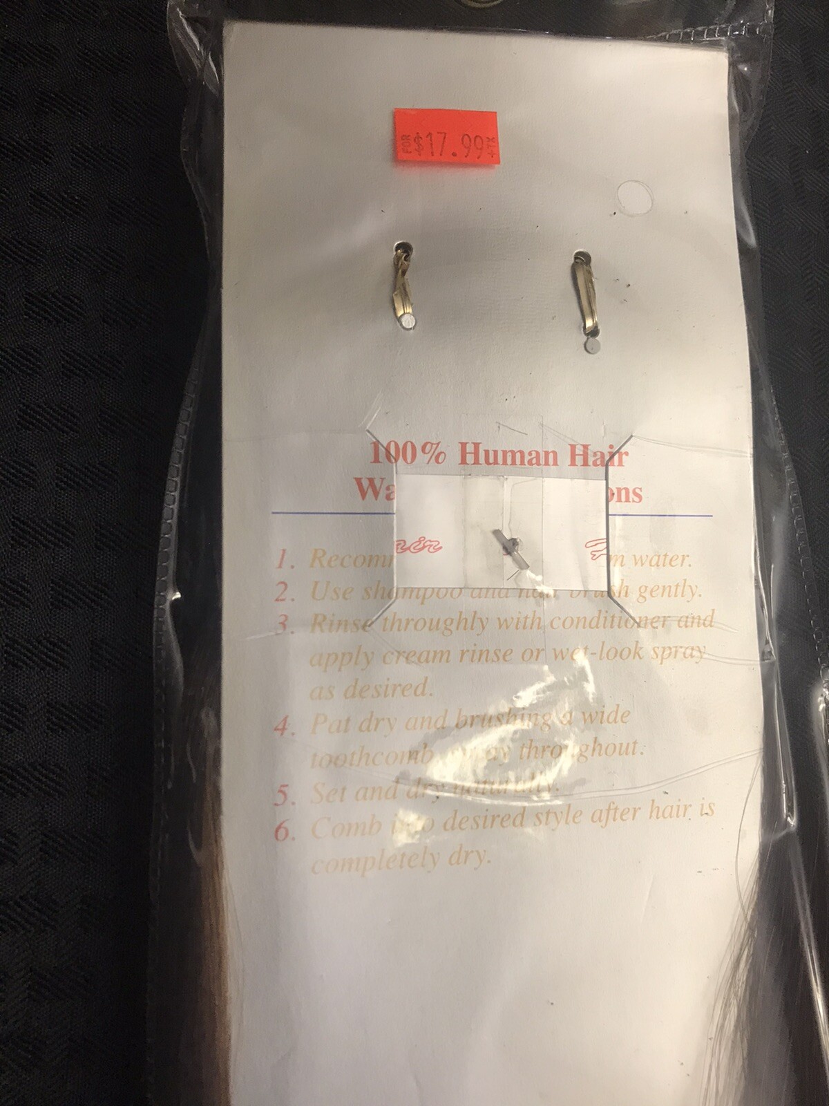 Lot of 10 Lord & Cliff 100% Human Hair Extension HOT Yaky 10”inch Color:4