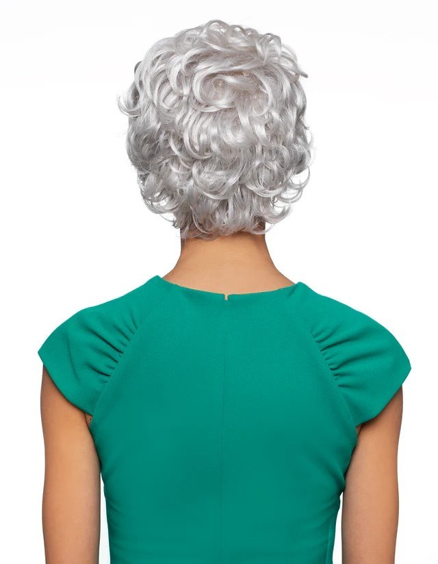 Foxy Silver BLOSSOM Wig, Stylish and Natural-Looking Synthetic Wig