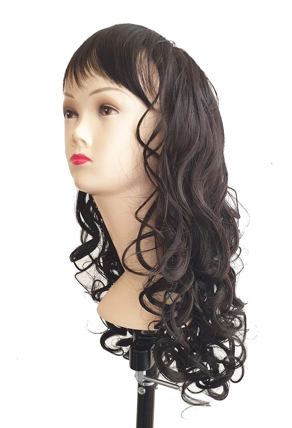 Foreign Holics Full Head Central Natural Hairline Curly Hair Wig 24 Inches