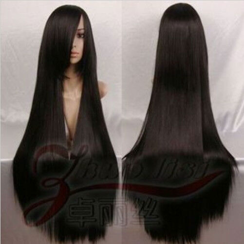 100cm/120cm Long Straight Heat Resistant Cosplay Fashion Wig 40″/47″