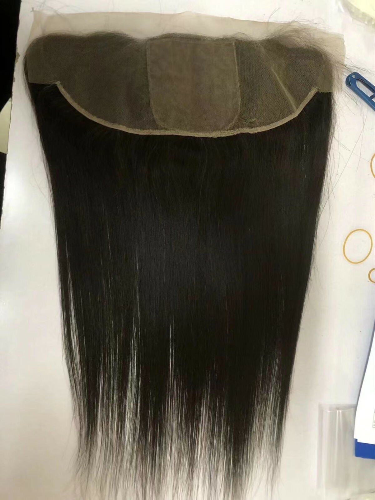 22INCH BRAZILIAN SILK BASE FRONTAL 13X4 EAR TO EAR SILKY STRAIGHT 12A FAST SHIP