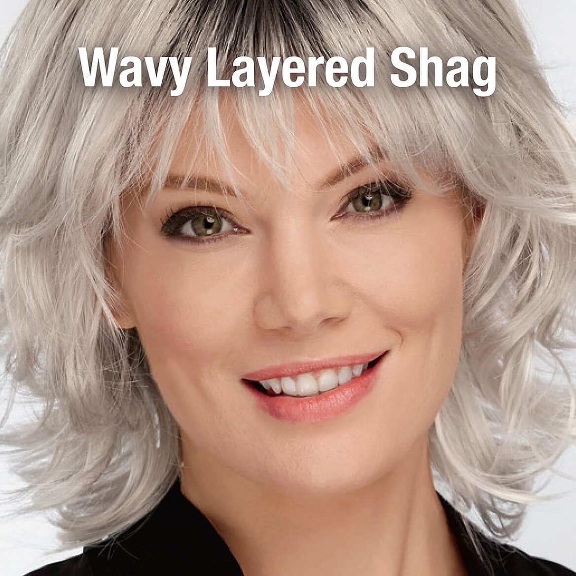 Paula Young Cerese Wig Modern Shag Wig with Eyelash Bang and Textured Layers/Mul