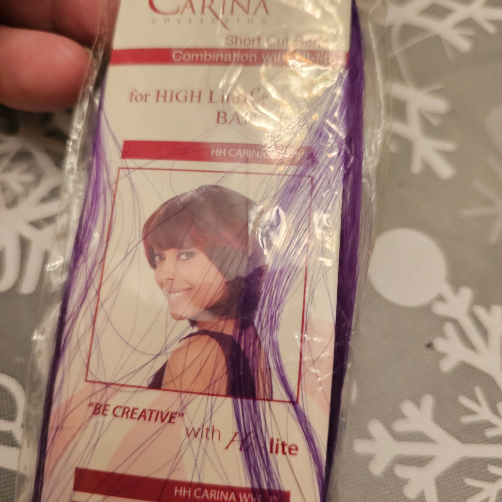 Carina Collection 8″ Violet Purple High Lite & Bang Use, Sensual Collection, New