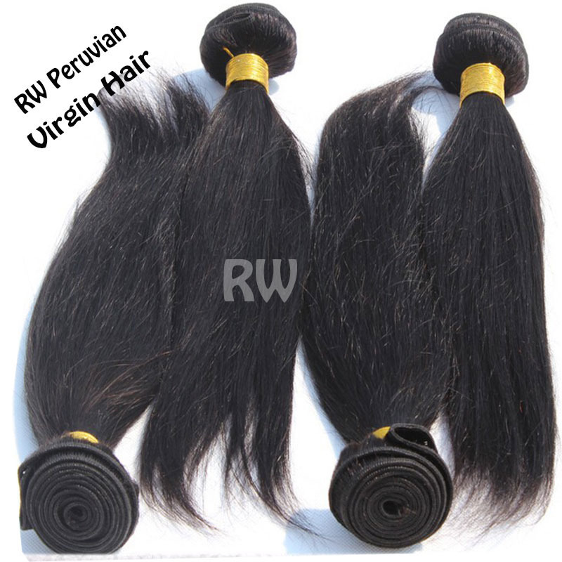 100% Unprocessed Brazilian Peruvian Indian Virgin Human Hair 7A 300g 3 bundle C7