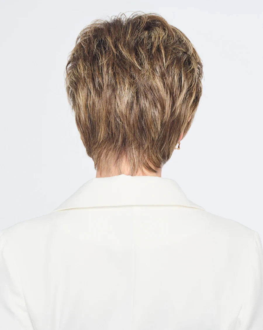 NEW Raquel Welch- Fierce Focused HandTied Short Wig (Sugar and Charcoal)