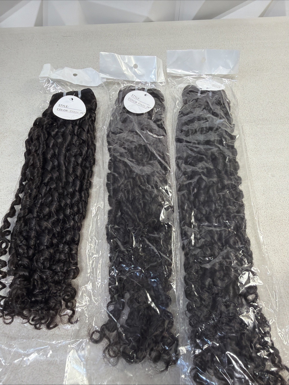 Curly Human Hair Bundles 100% Human Hair 26,28,30in